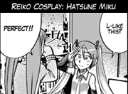 Reiko Cosplay: Hatsune Miku Part 1