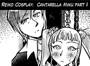 Reiko Cosplay : Hatsune Miku Cantarella part 1
