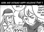 Sora and Mitsuko Happy Holidays! Part 1